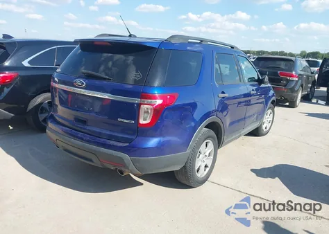 2013 Ford Explorer z USA, uszkodzony, nr VIN 1FM5K7B88DGC44550